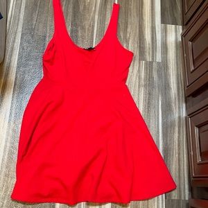 Red express dress
